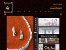 Tablet Screenshot of creeksidejewelers.com